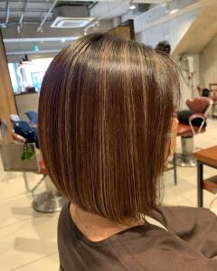 三軒茶屋_ボブ_レディース_前下がりボブ_トリートメント_ - HAIR & MAKE EARTH 三軒茶屋店掲載