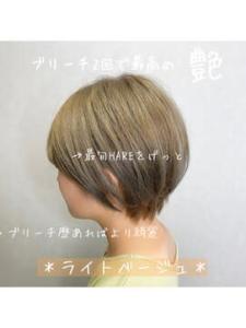 【W-ワット-原宿店】＊ライトベージュ〆透明感たっぷり＊ - W(ワット)原宿店掲載