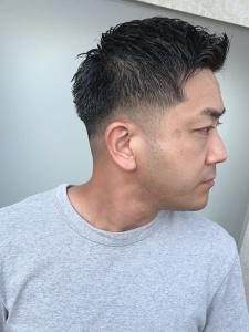 大人の男のアップバングショート - MEN'S SALON alfRed 瑞穂店掲載