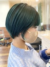 ちょい攻めカラーはエメラルドグリーン！　5/5 - HELLO'S SOIN 琴似店掲載