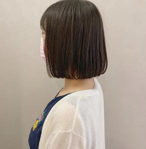 【＆ONE 自由が丘】ボブ × オリーブベージュ - &ONE掲載