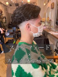 【スパイラルパーマ】スキンフェード - LUXIS THE VINTAGE掲載