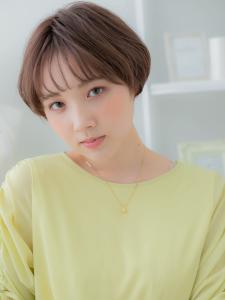 フレンチカジュアル小顔束感マッシュショート　ヘルシースタイル - mod's hair 越谷西口店【モッズヘア】掲載