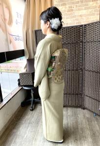 訪問着着付け＆ヘアセット
