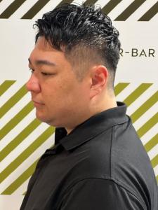 大人の刈り上げスタイル - BARBER-BAR 四谷店掲載