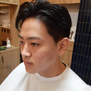 刈り上げ フロントアップスタイル - ヘアサロン大野 Barbier店掲載