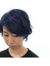 ブルーブラックでおしゃれショートに　2/16 - HELLO'S SOIN 琴似店掲載