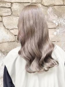 【Reir吉祥寺】*フェザーロング+ラベンダーグレージュ* - Reir_吉祥寺 レイール キチジョウジ掲載
