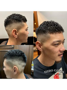 スキンフェード濡れパン - HIRO GINZA BARBER SHOP 横浜掲載
