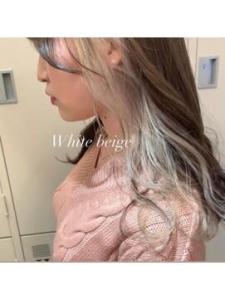 【ホワイトベージュインナー】W-ワット-原宿店 - W(ワット)原宿店掲載