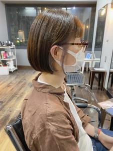 【大人可愛い インナーカラー ボブ 恵比寿】 - hair＆make egerie掲載