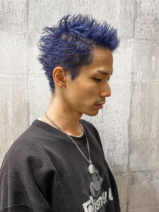 【amule hair】　オシャレボウズ x ハイトーンブル - amule hair掲載