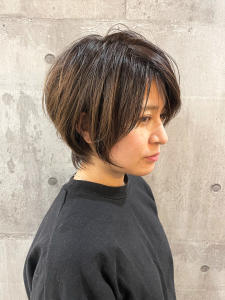 【amule hair】軽めバング×ショートボブ - amule hair掲載