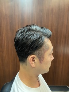 《夏向け》7:3オールバック風　ツーブロックスタイル - HIRO GINZA 新橋店【理容室】掲載
