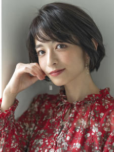 【emu井上信洋】大人かわいいナチュラル丸みショートボブ - ?mu 【表参道/青山】 【 emu 】掲載
