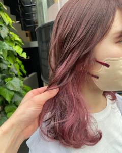 ピンク＆ピンクベージュ　インナーカラー - ACT 十条店掲載