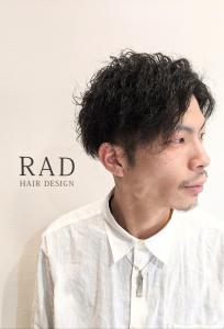 RADツイストスパイラル - Men's Only RAD HAIR DESIGN掲載