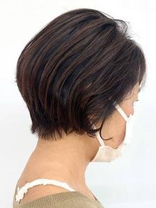 30代40代50代/ひし型/ショートカット/白髪染め/ - QUALIS 上福岡店掲載