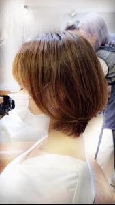 西梅田/ボブ/グレーベージュ/白髪ぼかし【Attirer飯田 - Hair salon Attirer掲載