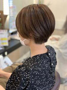 ショートボブ×ハイライト - K:R鶴川掲載