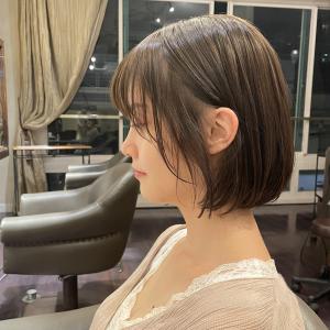 マットベージュボブ - roost hair design【大名】掲載