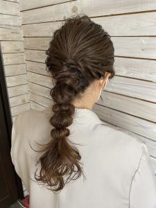 お呼ばれアレンジ - DECO HAIR kiitos掲載