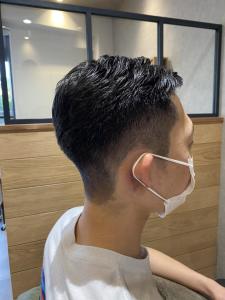 フェード風七三スタイル - 半個室型美容室 Sourire 春日千歳町店掲載