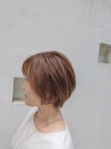 ベージュカラー×くびれショート【AVENIR我孫子】 - AVENIR 我孫子店掲載