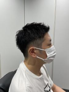 日本橋メンズショート　ツーブロ風刈り上げ　夏オススメの髪型 - ドルクス日本橋掲載