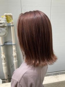 外はねボブ×ラベンダーグレージュー - VINYL杉田美容室バイナル掲載