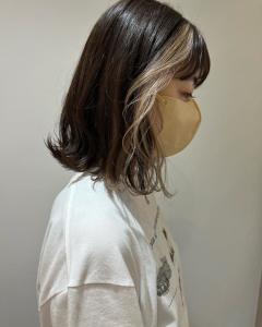 大人可愛い♪ボブ×インナーカラーベージュ - Eleanor 梅田店掲載