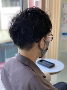 メンズパーマのメンテナンス - K:R鶴川掲載