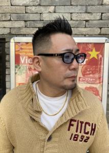 いかつい短髪メンズ　フェード刈り上げツンツンヘアー - ドルクス日本橋掲載