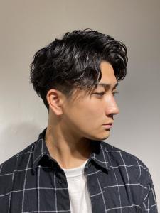 メンズパーマ20代30代  ワンカールパーマ3ミリ刈り上げ - ドルクス日本橋掲載