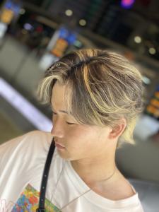 センターパートマッシュウルフ - ヒロ銀座ヘアーサロン 浜松町大門店掲載