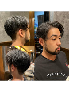 ニュアンスツーブロックスタイル - HIRO GINZA BARBER SHOP 横浜掲載