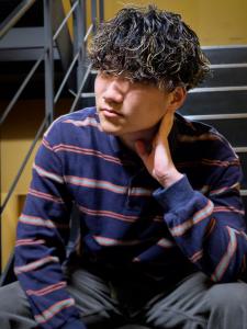 波巻×ツイストスパイラル×ハイライト - 男性専門美容室 growth 天神店掲載