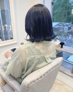PAcuTA. ブルーブラックカラー - hair salon PAcuTA掲載