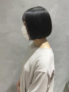 ナチュラルグレーボブスタイル - BEAUTY MARKET ungu掲載