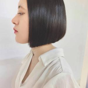前下がりボブ/縮毛矯正/ナチュラルストレート/20代30代 - QUALIS 上福岡店掲載
