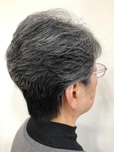 シルバーヘアーショート【50代/60代～】 - オーガニックサロン BOO-FOO-WOO掲載