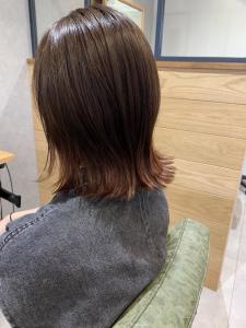 毛先だけ変化をつけたカラー♪ - 半個室型美容室 Sourire 春日千歳町店掲載