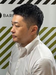 大人の刈り上げスタイル - BARBER-BAR 四谷店掲載