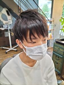 夏に向けてサッパリショート - NAP hair &Nalow homme掲載