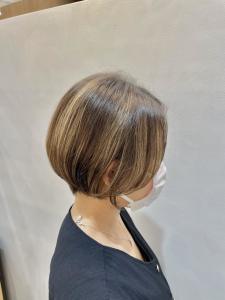 【篠原】丸みショートボブ - PORT掲載