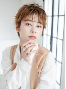 三軒茶屋_レディース_ショート_オレンジベージュ_ハイトーン - HAIR & MAKE EARTH 三軒茶屋店掲載