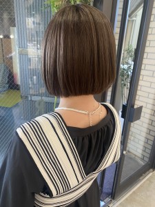 ナチュラルボブ×明るい白髪染め - R hair natural & organic salon掲載