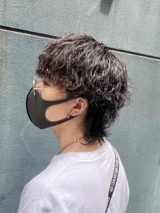 メンズに流行りの波巻きツイストスパイラル　マッシュウルフ - ドルクス日本橋掲載