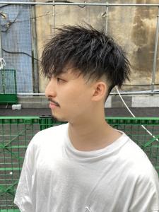ツイストパーマ　メンズサロン　ヒロ銀座風フェードスタイル - ドルクス日本橋掲載