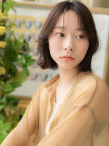 かきあげ前髪大人かわいい小顔くびれショート　アッシュブラック - COVER HAIR bliss志木南口駅前店掲載